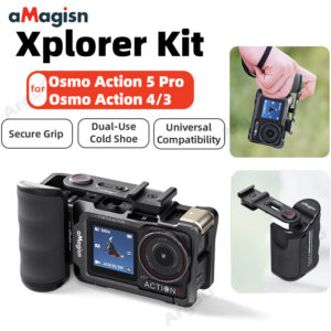 DJI Street Photography Grip Accessory Kit - Osmo Action 5 Pro