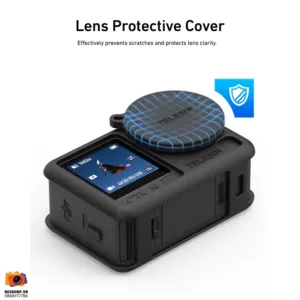 TELESIN Silicone Cover + Lens Cap - Osmo Action 6